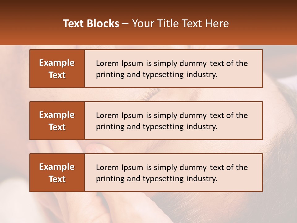 Diagonal Alternative Male PowerPoint Template