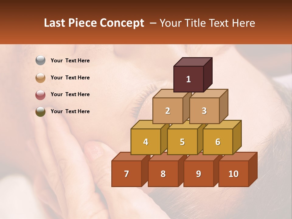 Diagonal Alternative Male PowerPoint Template