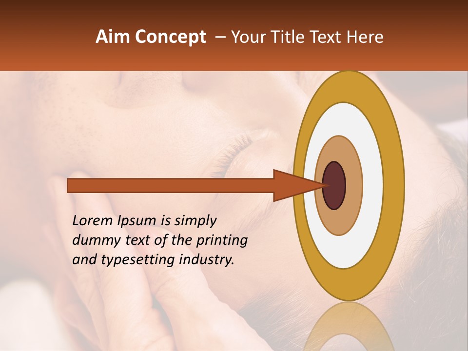 Diagonal Alternative Male PowerPoint Template