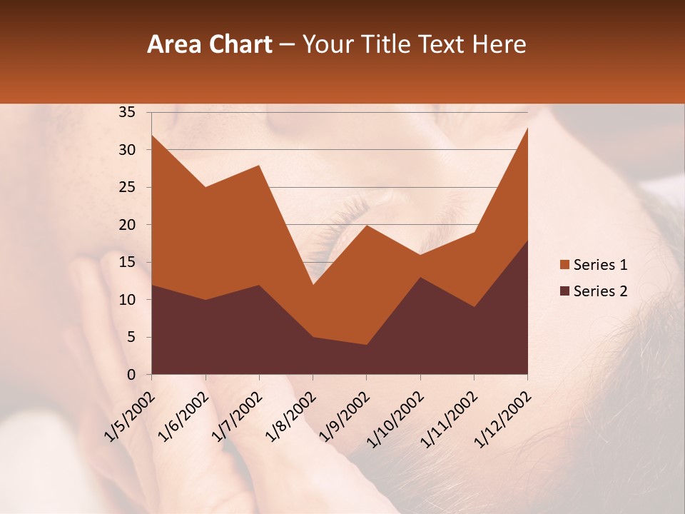 Diagonal Alternative Male PowerPoint Template