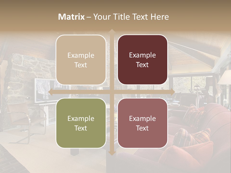 Fixtures Room Residence PowerPoint Template