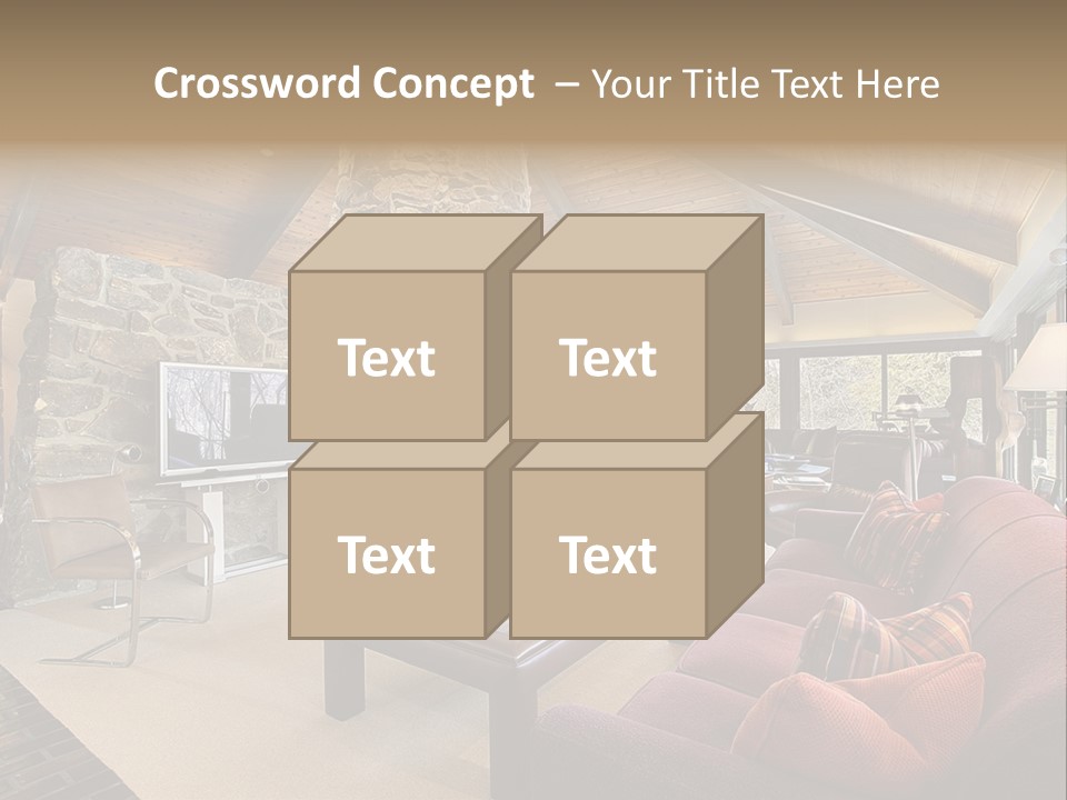 Fixtures Room Residence PowerPoint Template