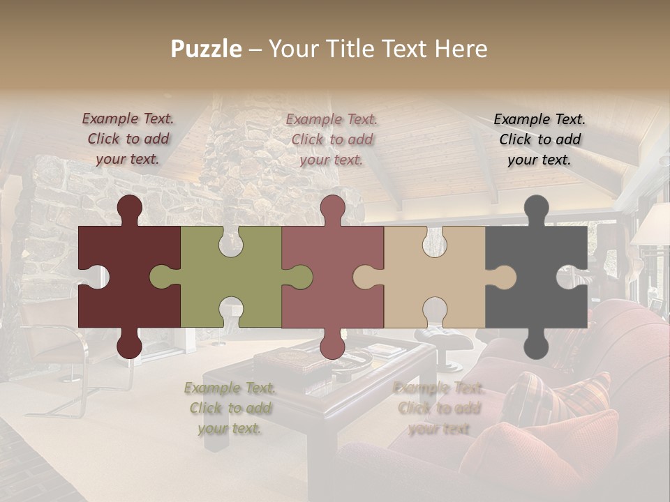 Fixtures Room Residence PowerPoint Template