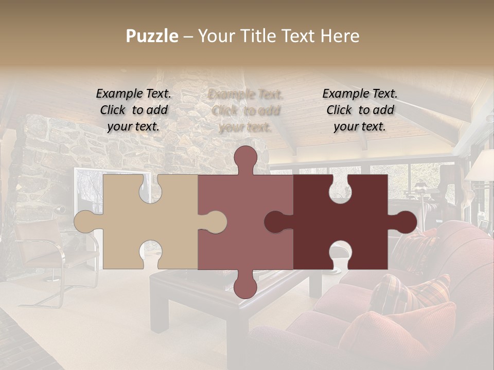 Fixtures Room Residence PowerPoint Template