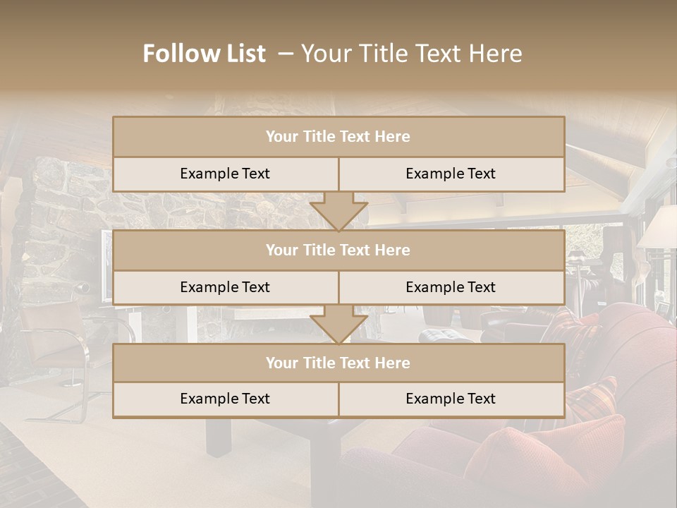 Fixtures Room Residence PowerPoint Template