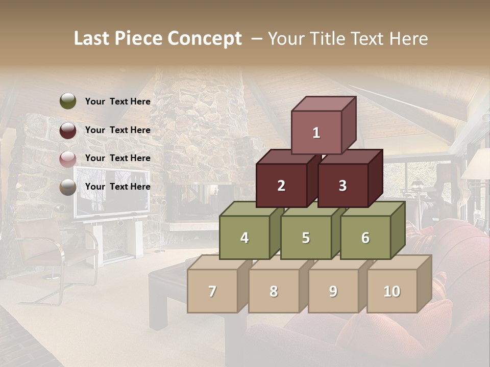 Fixtures Room Residence PowerPoint Template