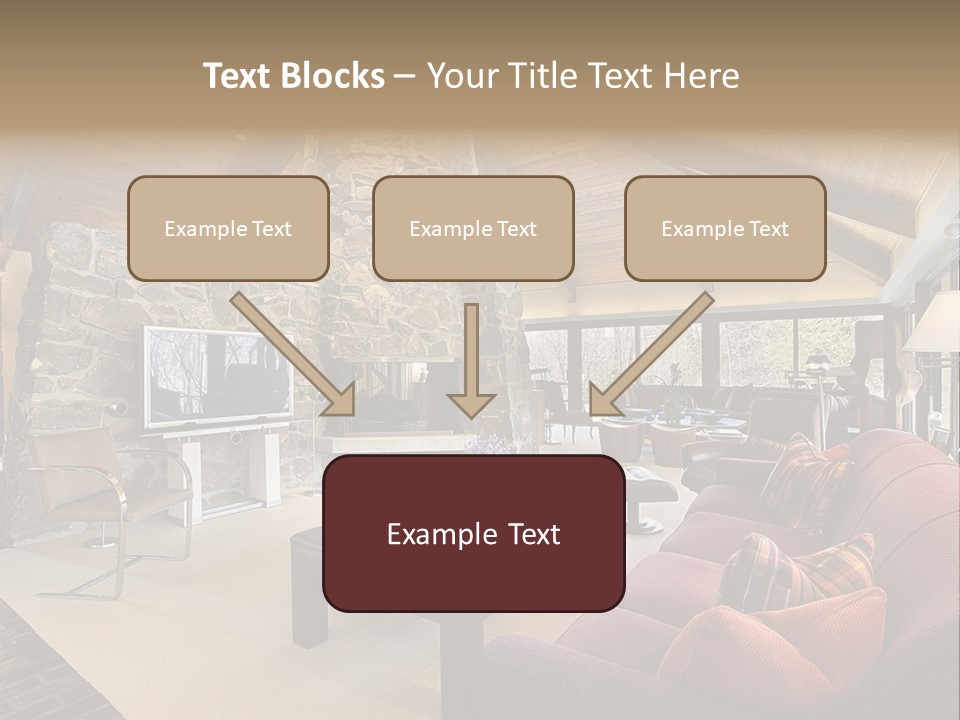 Fixtures Room Residence PowerPoint Template