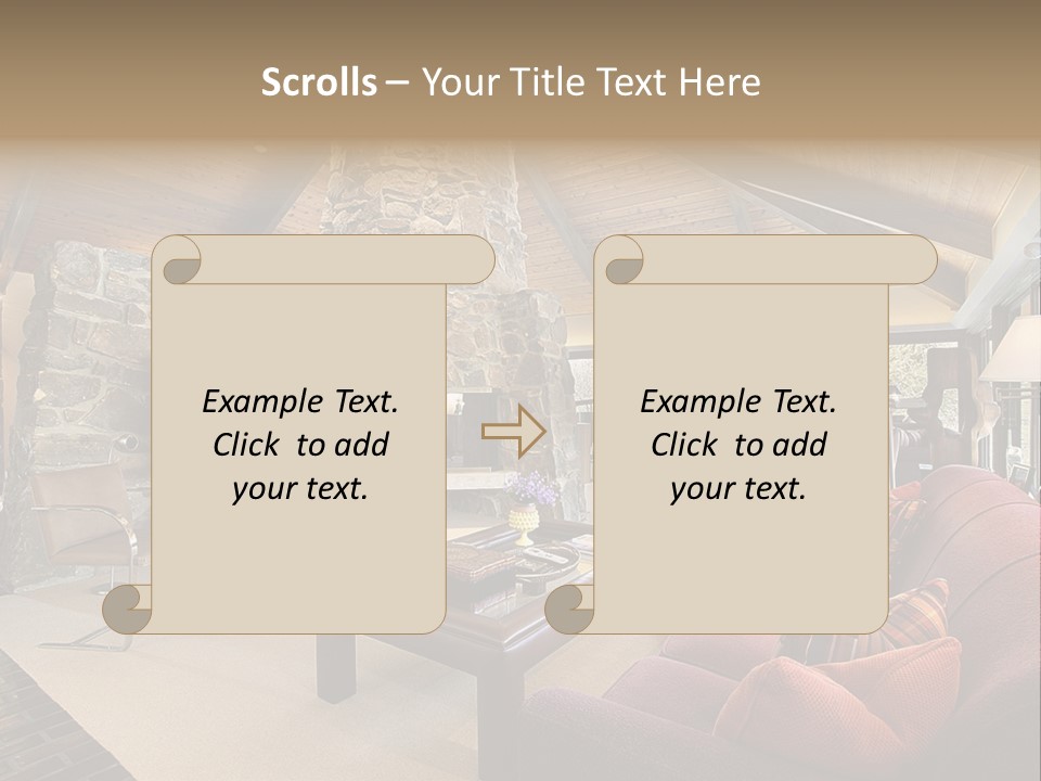 Fixtures Room Residence PowerPoint Template