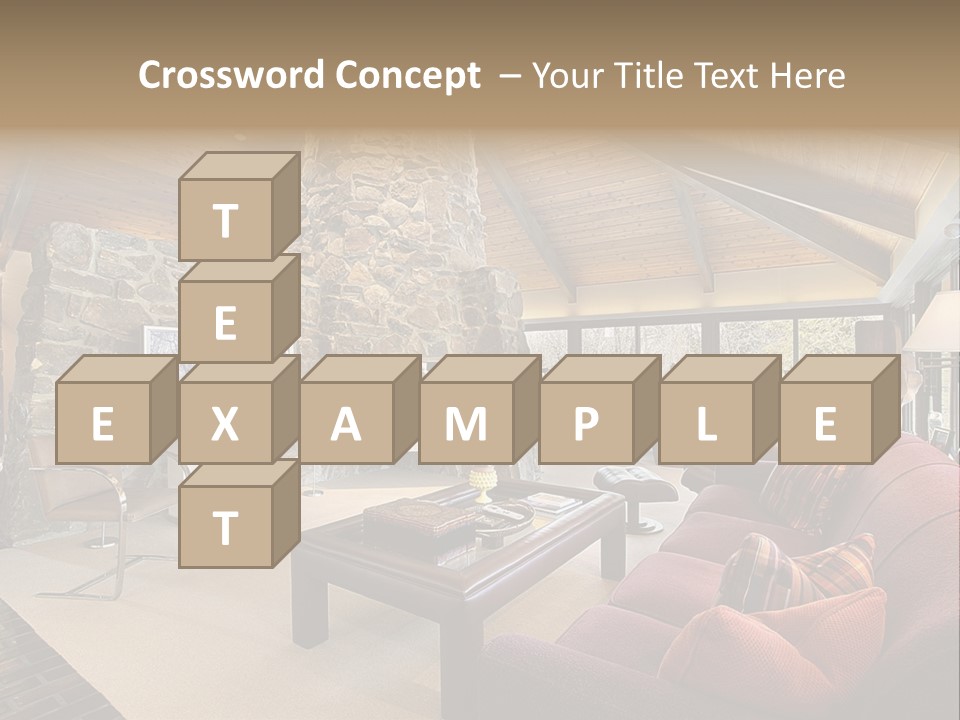 Fixtures Room Residence PowerPoint Template
