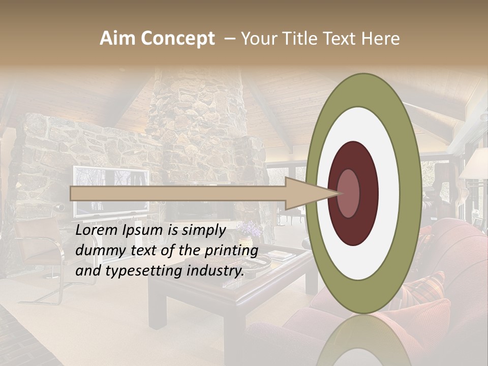Fixtures Room Residence PowerPoint Template