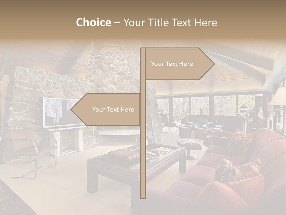 Fixtures Room Residence PowerPoint Template