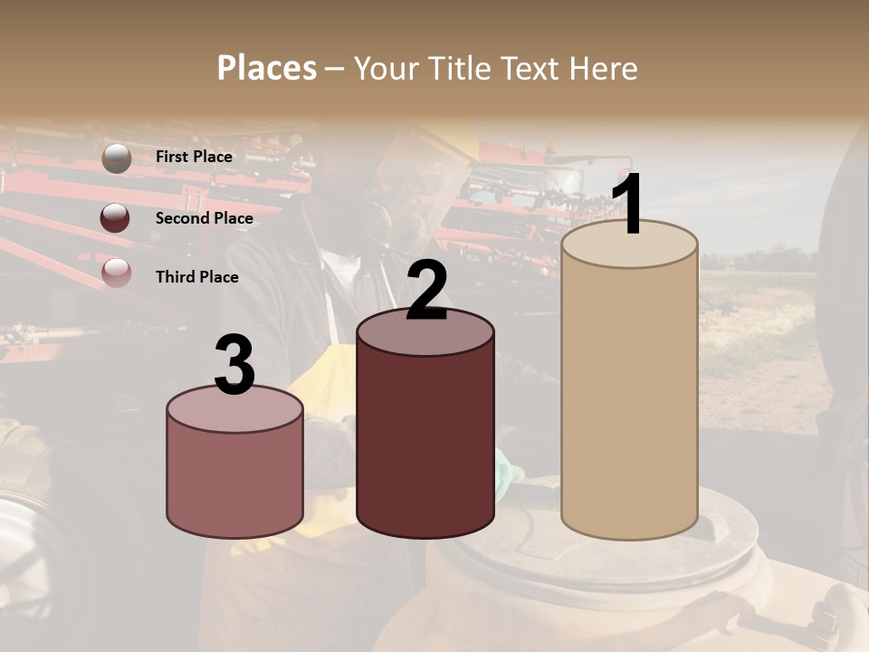 Mask Visor Landscape PowerPoint Template