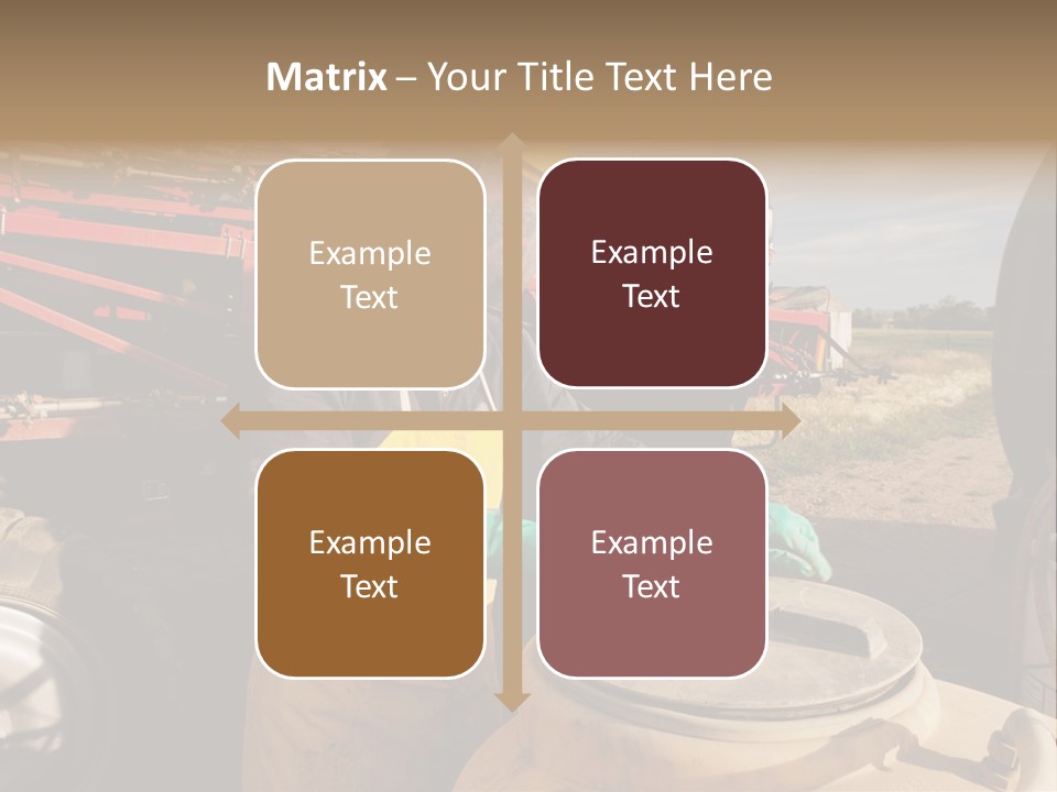 Mask Visor Landscape PowerPoint Template