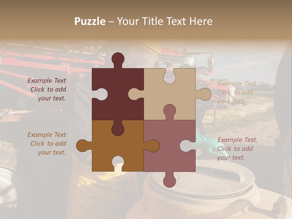 Mask Visor Landscape PowerPoint Template