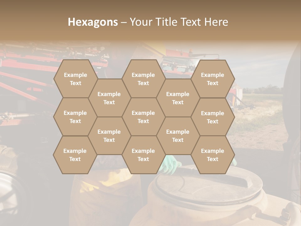 Mask Visor Landscape PowerPoint Template