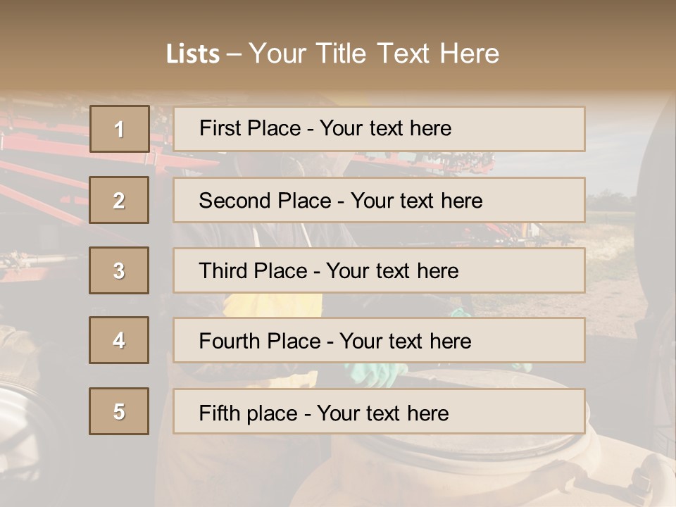 Mask Visor Landscape PowerPoint Template