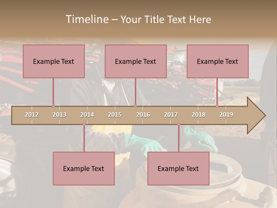 Mask Visor Landscape PowerPoint Template
