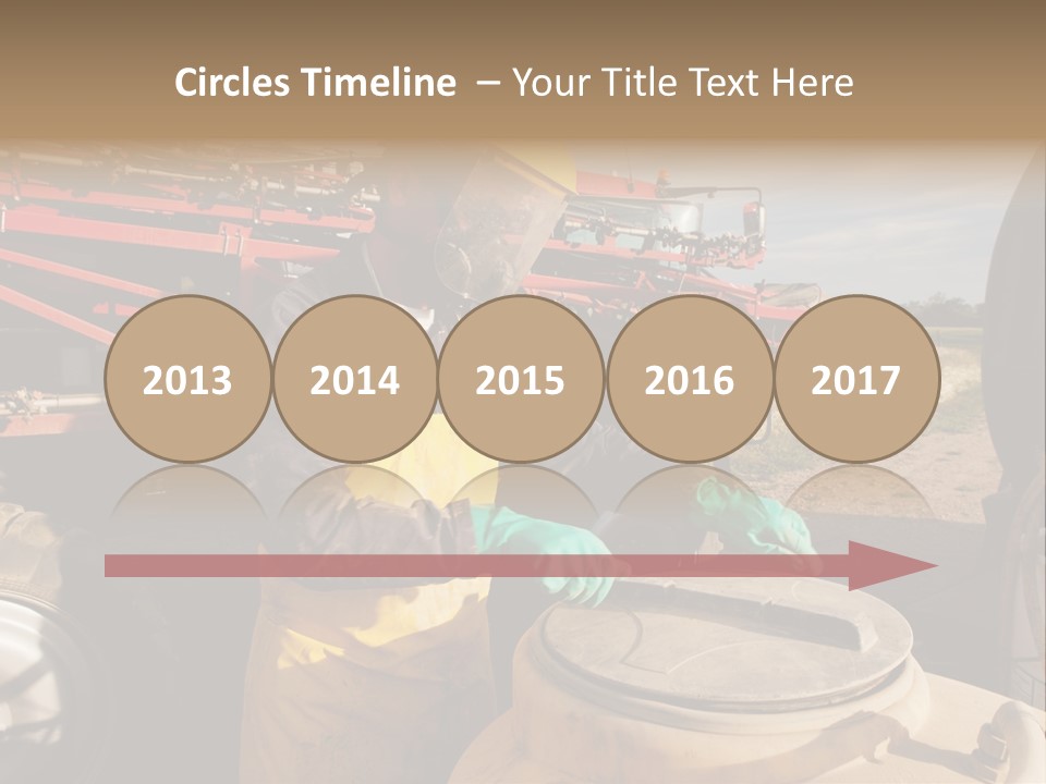 Mask Visor Landscape PowerPoint Template