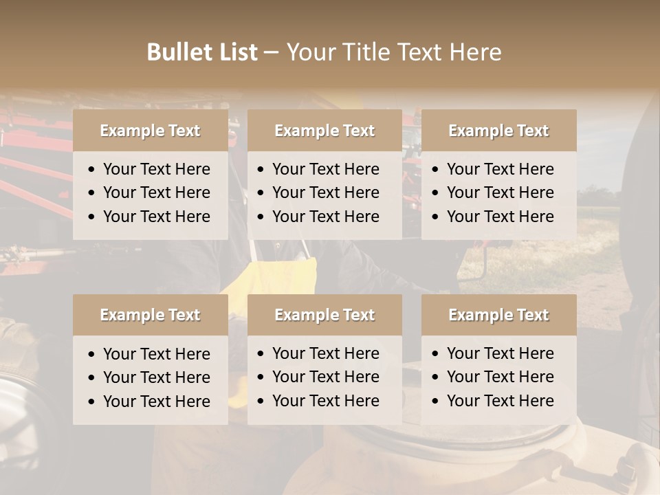 Mask Visor Landscape PowerPoint Template