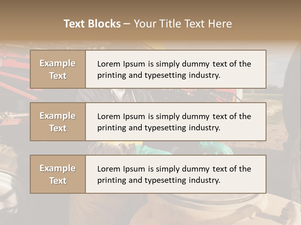Mask Visor Landscape PowerPoint Template