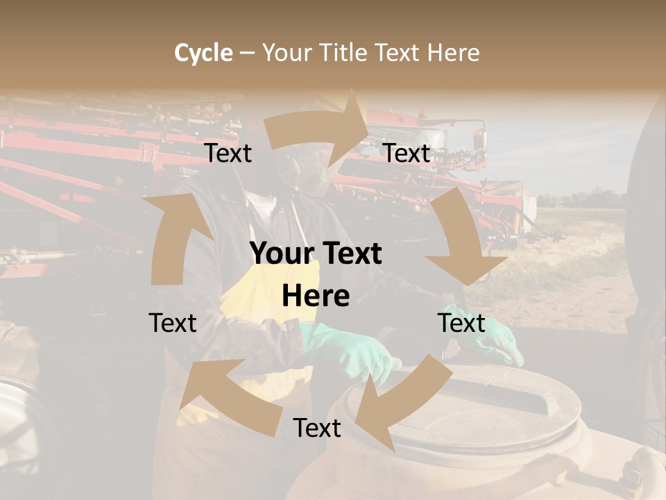 Mask Visor Landscape PowerPoint Template