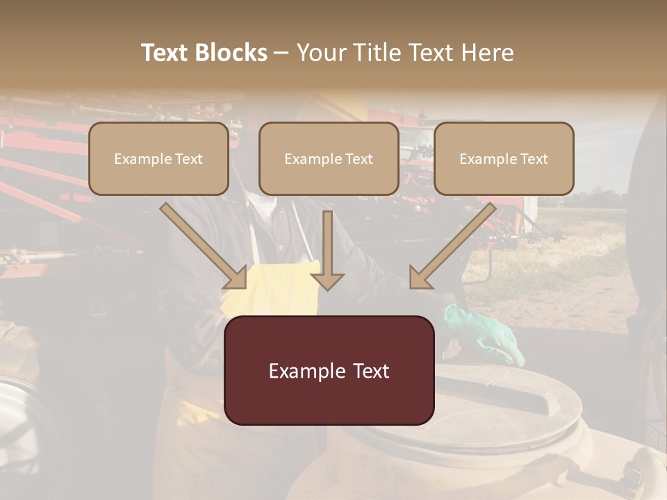 Mask Visor Landscape PowerPoint Template