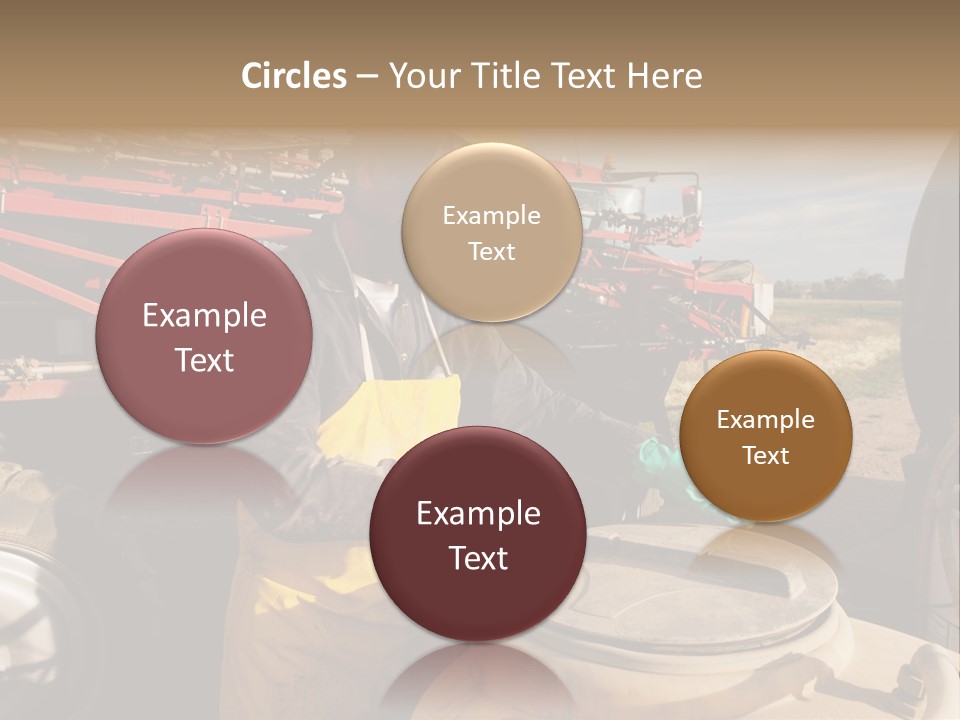 Mask Visor Landscape PowerPoint Template