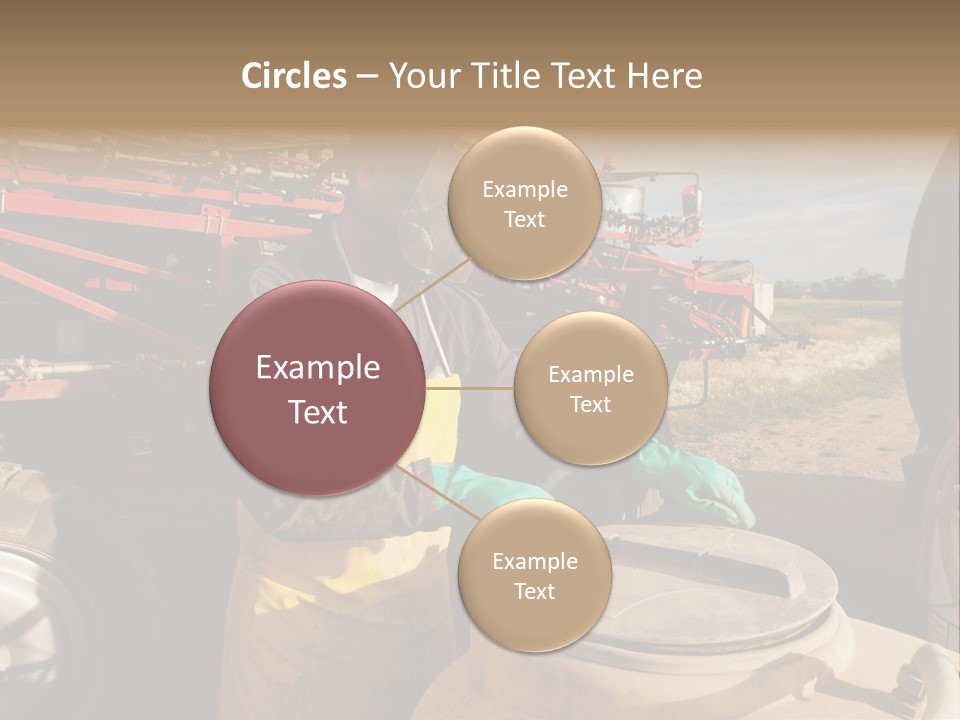 Mask Visor Landscape PowerPoint Template