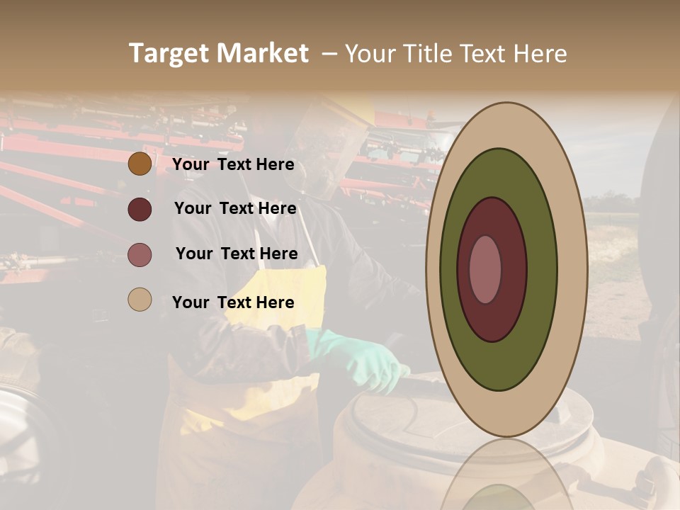 Mask Visor Landscape PowerPoint Template