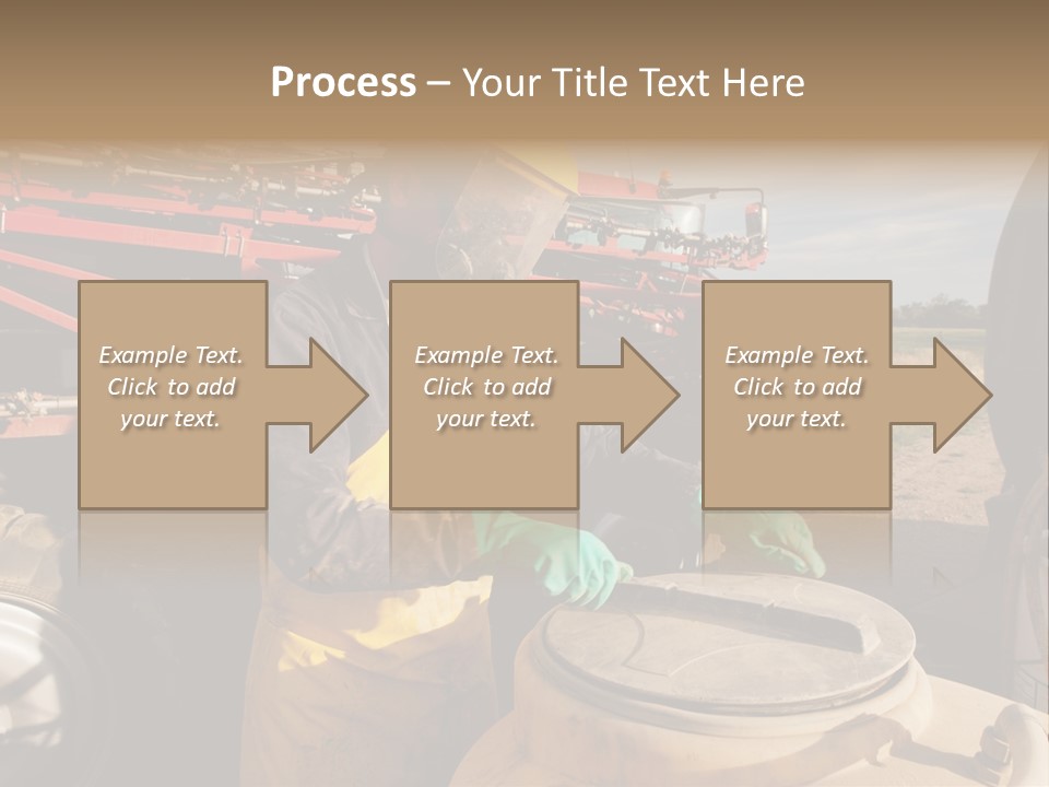 Mask Visor Landscape PowerPoint Template