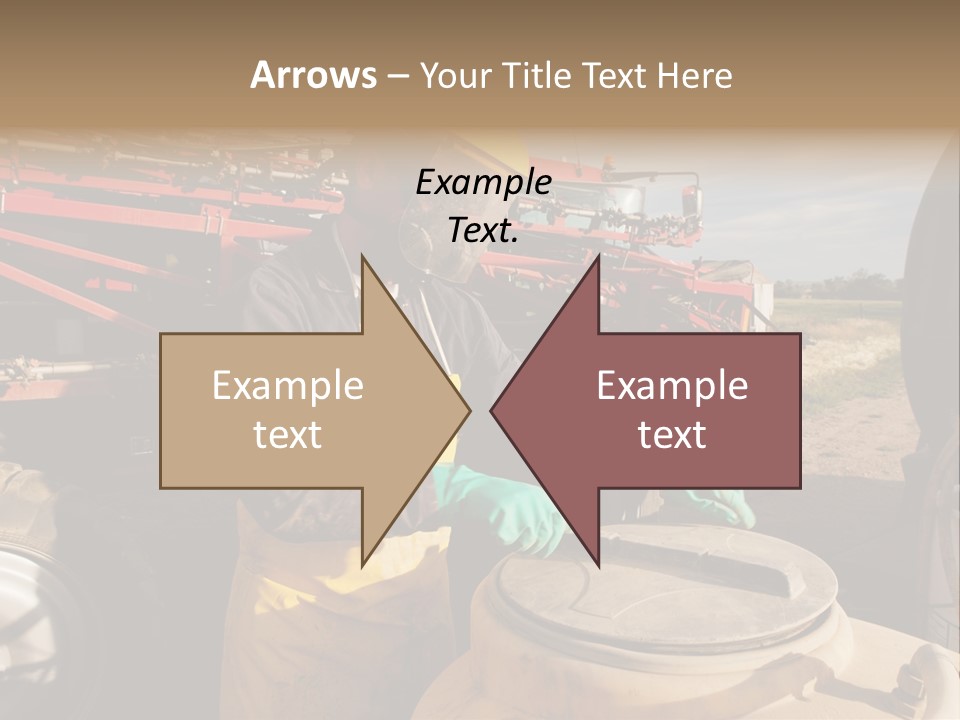 Mask Visor Landscape PowerPoint Template