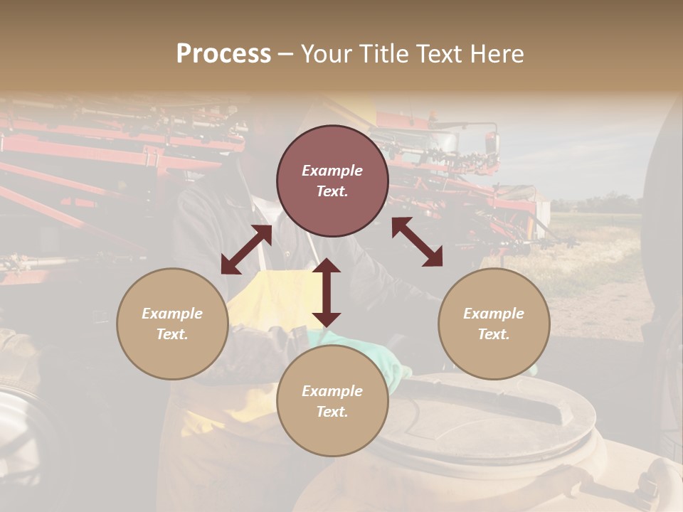 Mask Visor Landscape PowerPoint Template