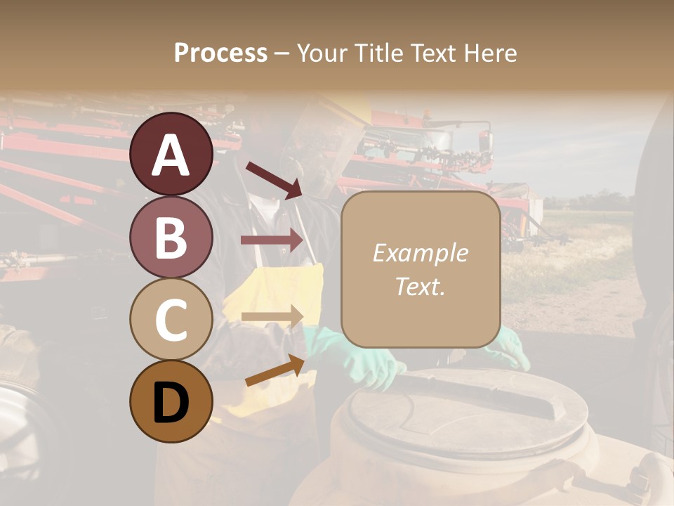 Mask Visor Landscape PowerPoint Template