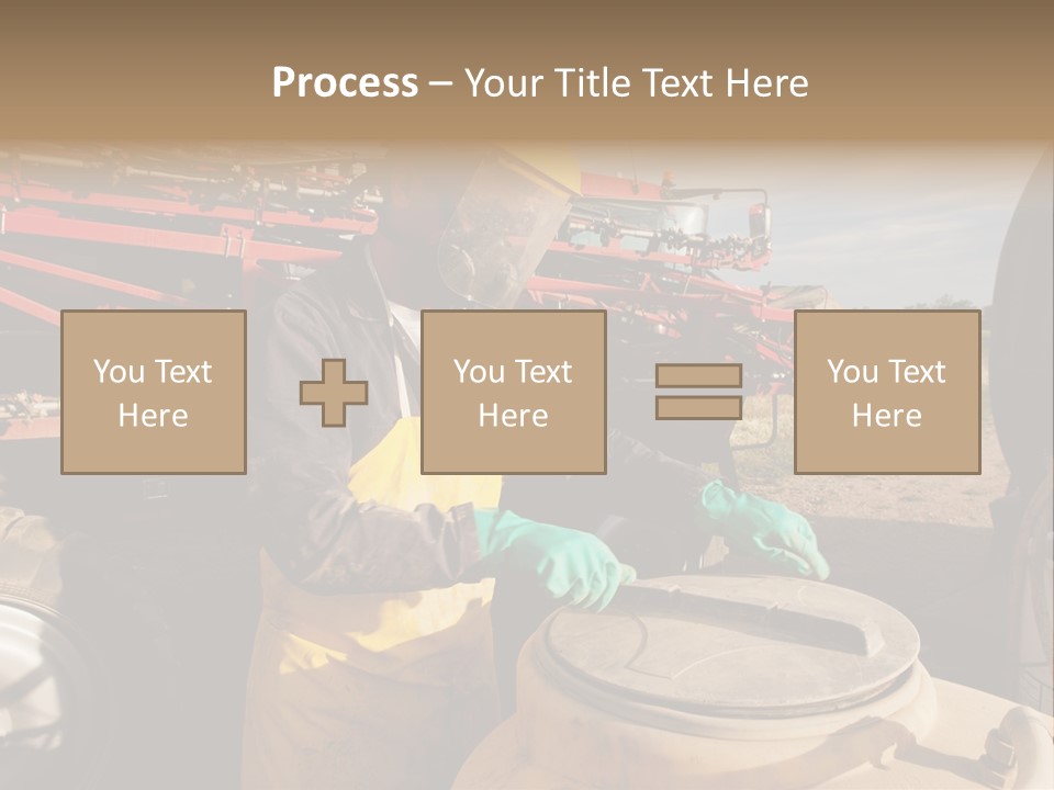 Mask Visor Landscape PowerPoint Template