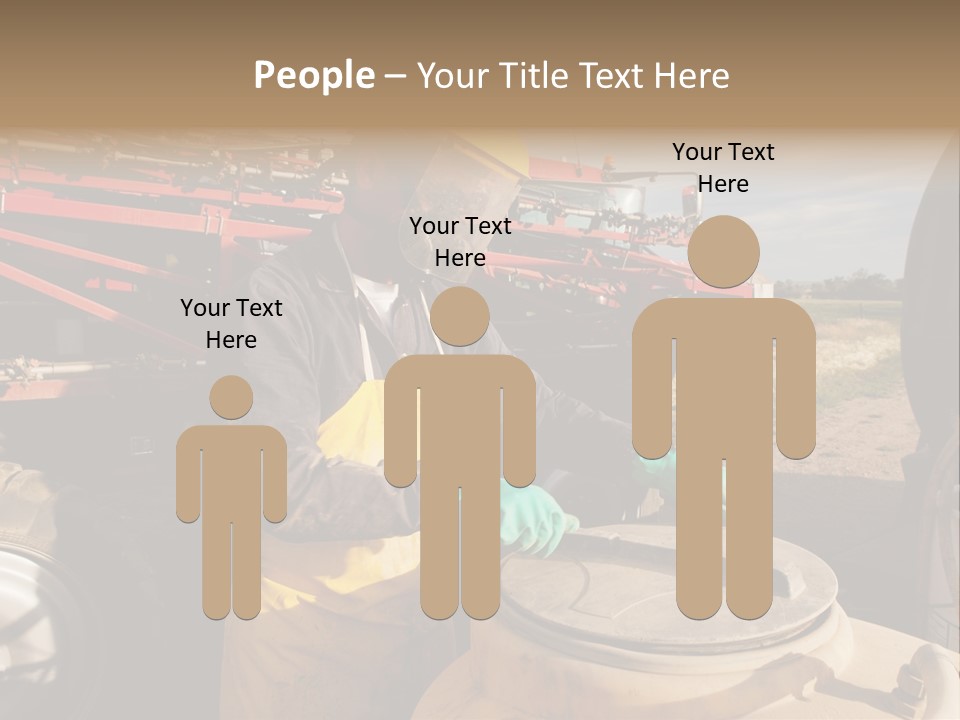 Mask Visor Landscape PowerPoint Template