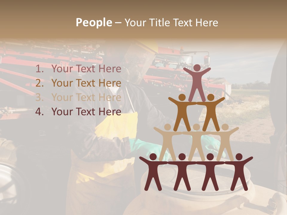 Mask Visor Landscape PowerPoint Template