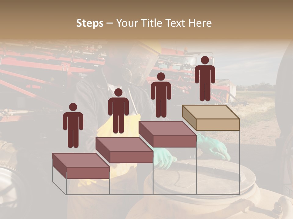 Mask Visor Landscape PowerPoint Template