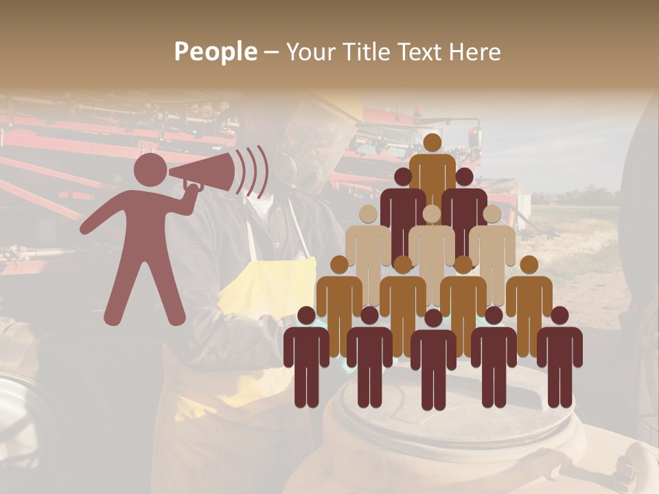 Mask Visor Landscape PowerPoint Template