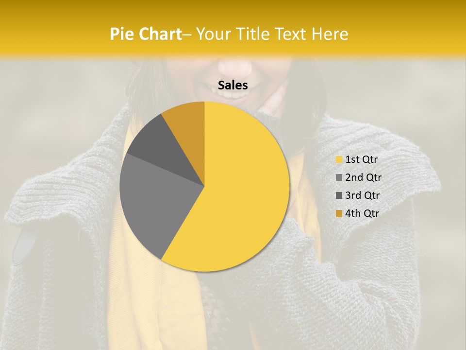Autumn Face Cheerful PowerPoint Template