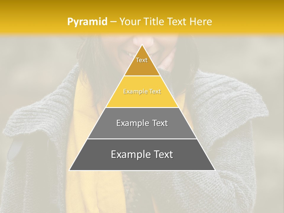 Autumn Face Cheerful PowerPoint Template