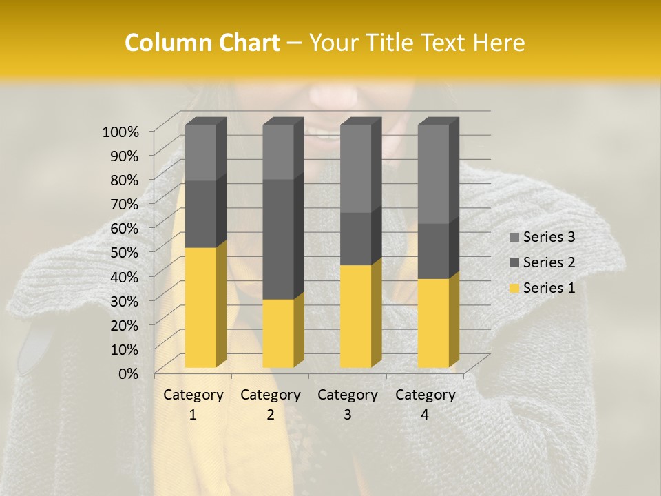 Autumn Face Cheerful PowerPoint Template