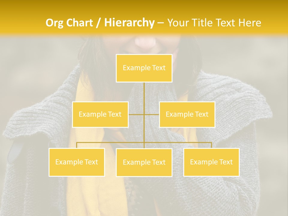 Autumn Face Cheerful PowerPoint Template