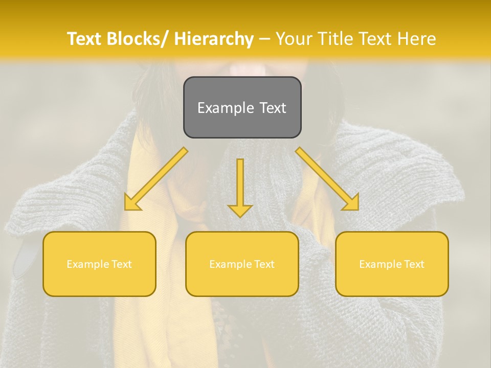 Autumn Face Cheerful PowerPoint Template