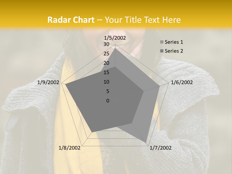 Autumn Face Cheerful PowerPoint Template