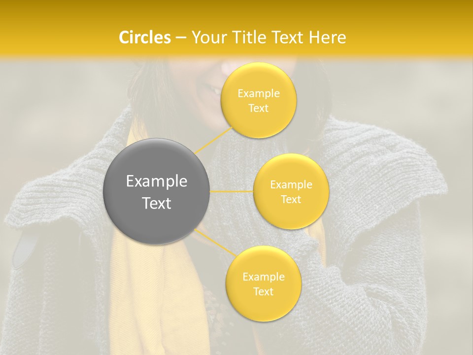 Autumn Face Cheerful PowerPoint Template