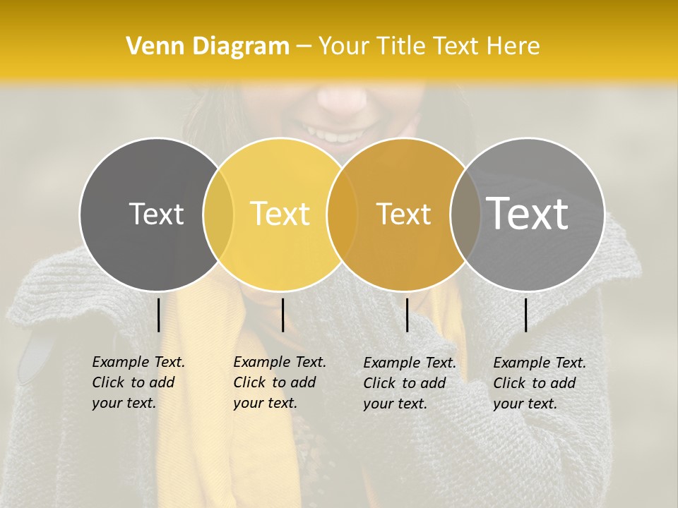 Autumn Face Cheerful PowerPoint Template