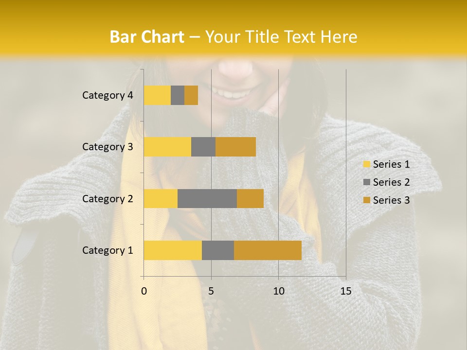 Autumn Face Cheerful PowerPoint Template
