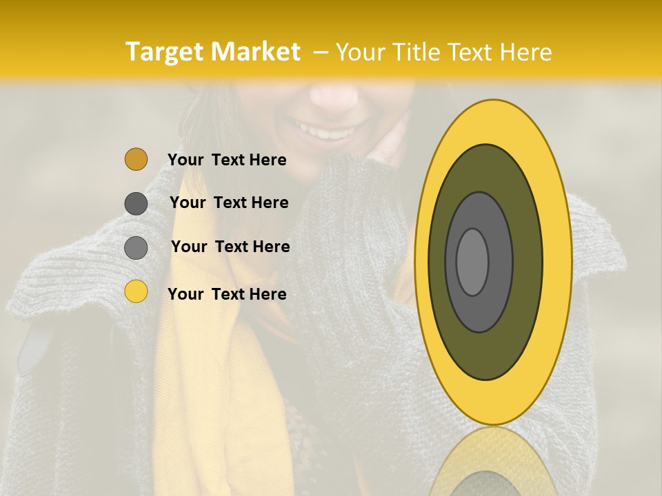 Autumn Face Cheerful PowerPoint Template