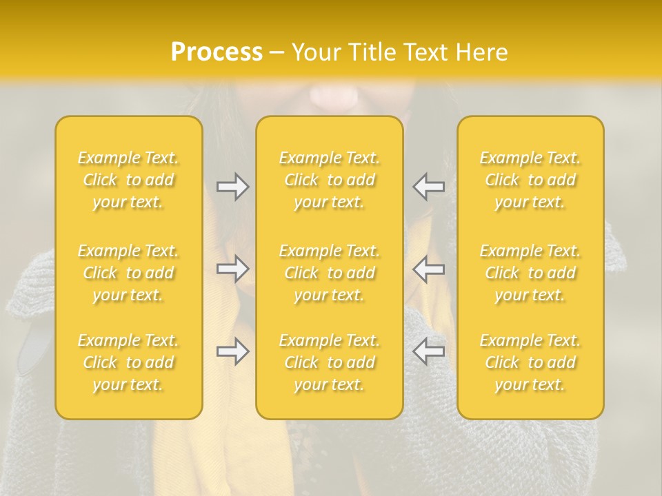 Autumn Face Cheerful PowerPoint Template