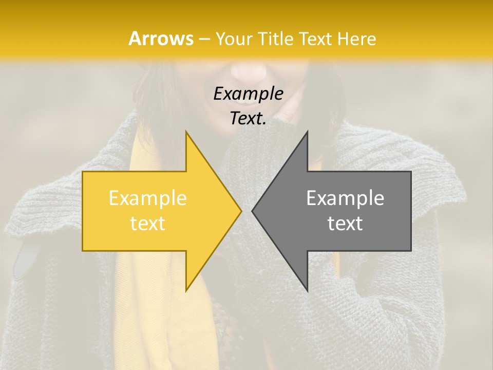 Autumn Face Cheerful PowerPoint Template